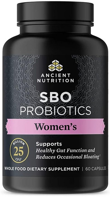 ANCIENT NUTRITION SBO 益生菌 女性專用 250億 CFU 膠囊, 1個, 60錠