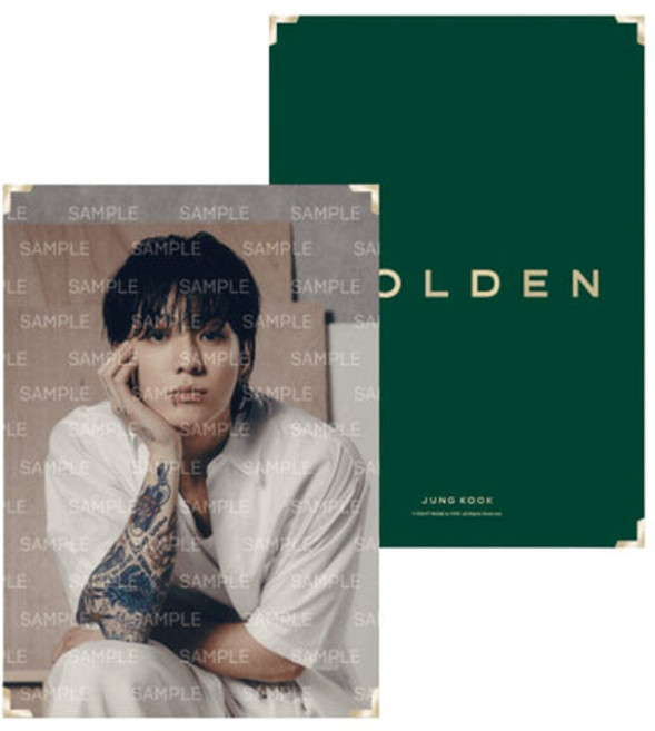 방탄소년단 BTS 정국 JUNGKOOK GOLDEN PREMIUM PHOTO