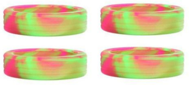 캐리어 커버 다채로운 롤러 보호 슬리브 수하물 휠 보호대 실리콘 캐스터 여행 가방 소음 감소 부품 키트