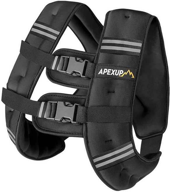 APEXUP 웨이트 조끼 근력 운동을 러닝 장비