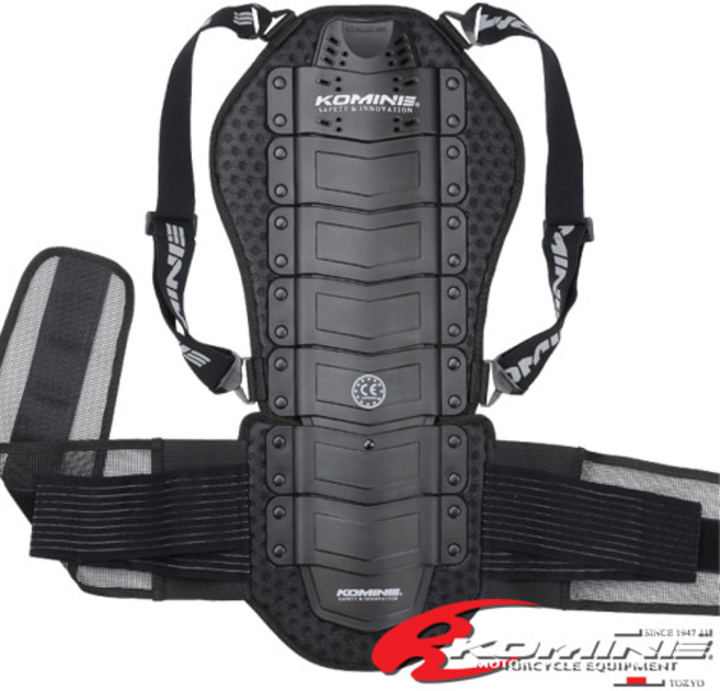 코미네 오토바이 상체 보호대 척추 등 보호장비 프로텍터 SK-692, 1개