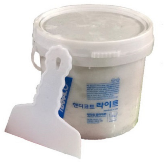 테라코 핸디코트 라이트 5KG 플라스틱 헤라 세트, 1개