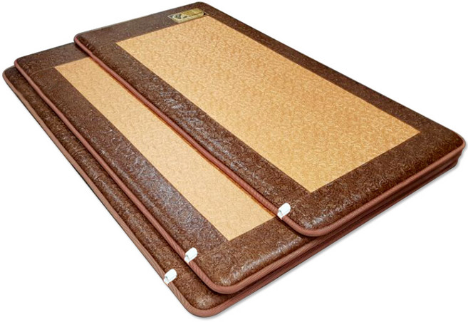 [5cm두께] (주)한일생활과학 전기장판 침대 전기매트 부모님선물 추천 EMF 전자파없는 전기요, 2-2.백합 더블 2인용(140X200cm)