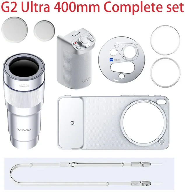 Vivo X300 Ultra 사진작가용 키트 완전 세트 모든 항목 포함 옵션으로 Zeiss G2 200mm / 망원 렌즈, 01 For Vivo X300 Ultra, 01 G2Ultra 400mm lens