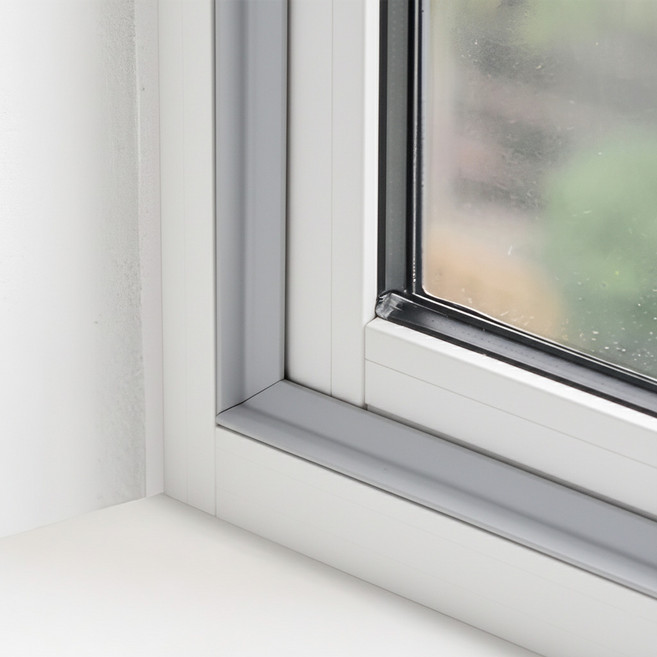 생활친구 창문 틈새 외풍차단 문틈 문풍지 20m, 1개, 화이트