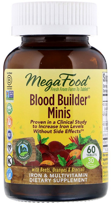 Mega Food 綜合維他命錠, 60顆, 1罐