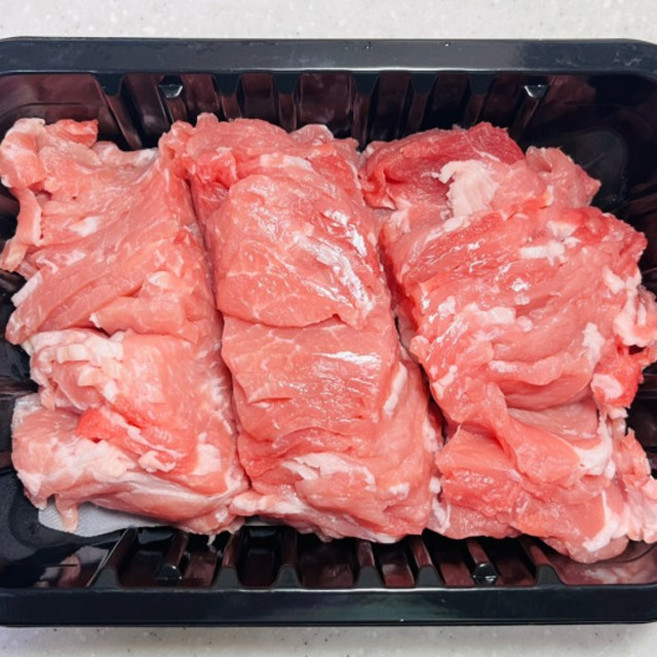국내산 돼지고기 보성녹돈 후지 슬라이스 500g, 1개