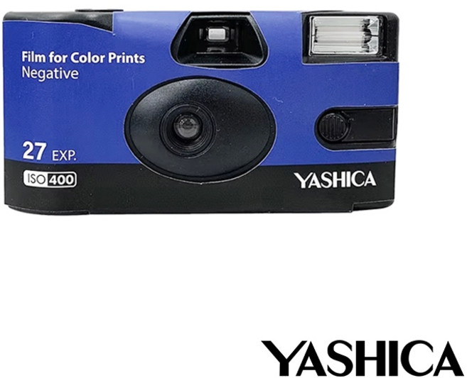 YASHICA 即可拍 SC1400 27張 藍色, 1個, 效期：2027/02