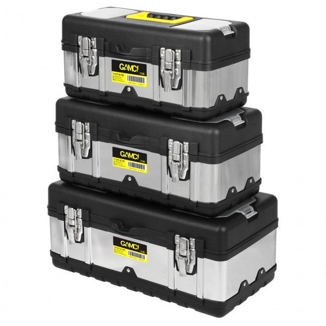 스텐 공구함 툴박스 통 스테인레스 공구가방, 1개