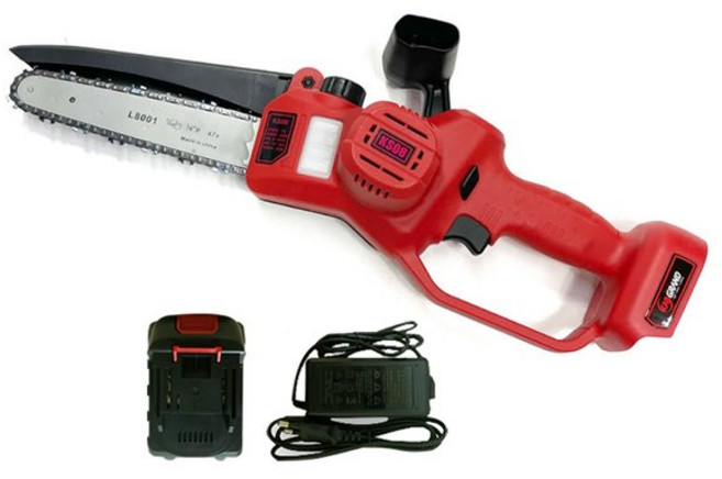 충전식 전기톱 8인치 소형 풀세트 국산 삼성쉘배터리 충전체인톱 FP-CS08 KS08, 2AH세트(경제형배터리), 1개