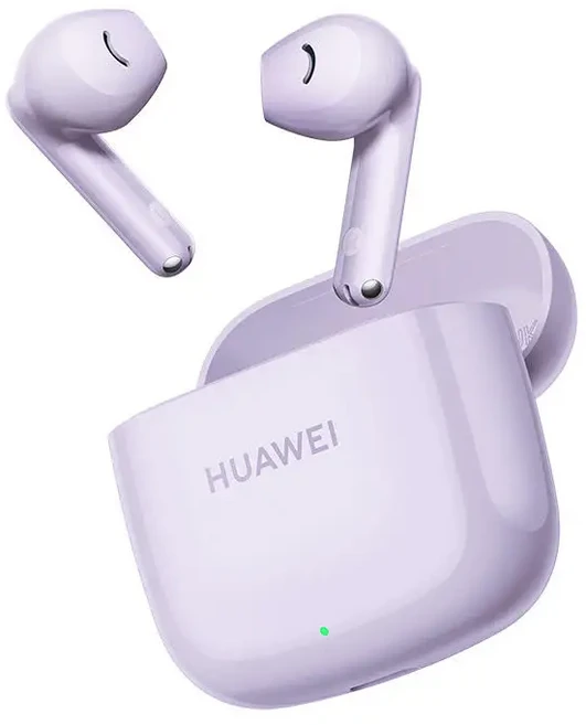 화웨이 프리버즈 SE 2 이어폰 블루투스 5.3 무선 스포츠 방수 터치 컨트롤 마이크 포함 신제품, 01 Purple