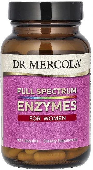 닥터머콜라 효소 풀 스펙트럼 엔자임 Enzymes 여성용 캡슐 90정 - 쿠팡