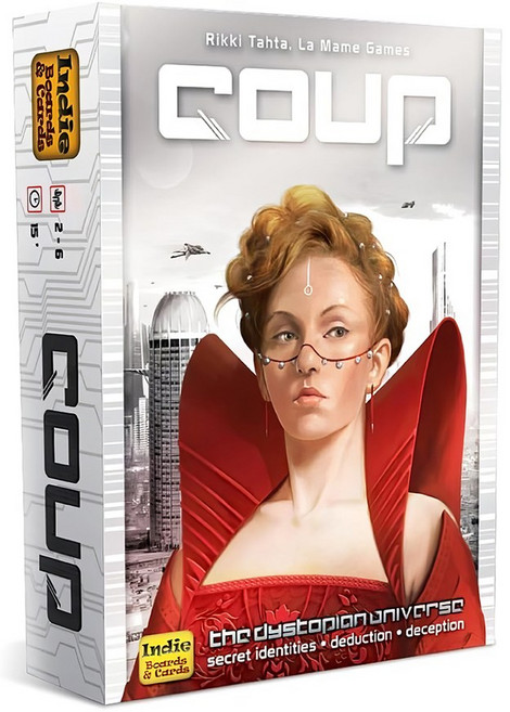 COUP 레지스탕스 쿠 카드게임보드게임 B456, 단품, 1개