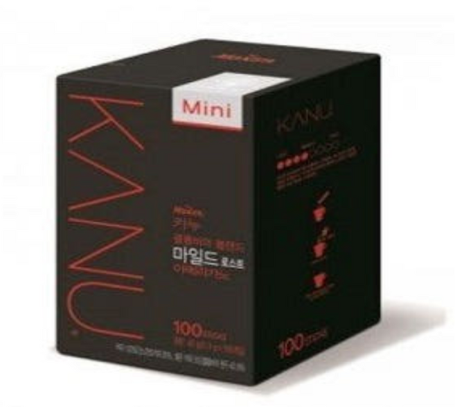 카누 블렌드 마일드 로스트 아메리카노 미니, 900mg, 100개입, 1개
