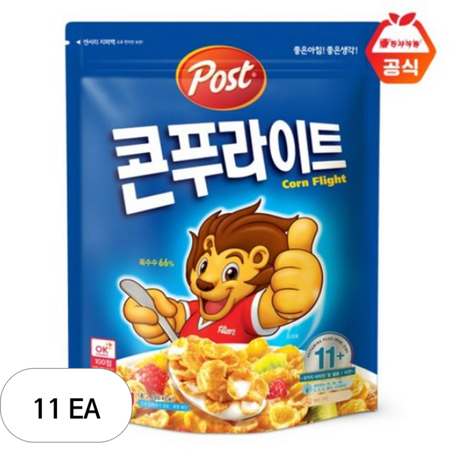 포스트 콘푸라이트 시리얼, 600g, 11개