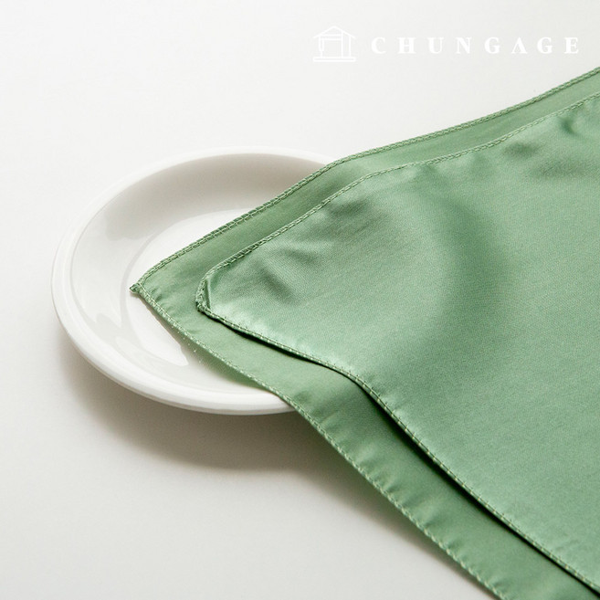 천가게 보자기 10장 고급 선물 예단 답례품 명절 포장지 황금 공단보자기 68종, 10) 쑥색, 55cm