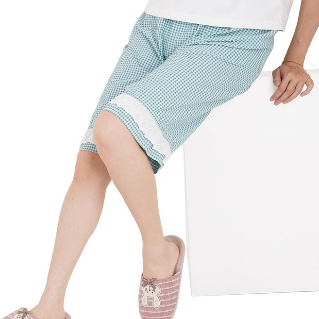 캐리루시 파스텔 선염 레이스 프릴파자마