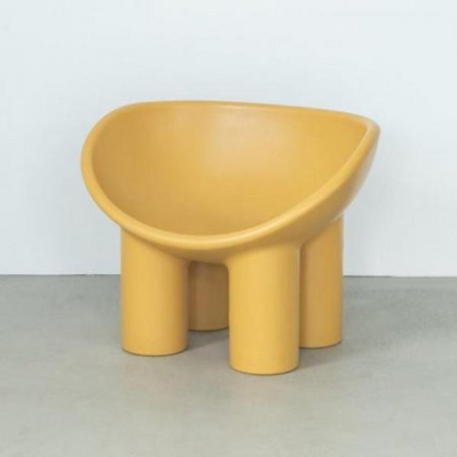 롤리폴리체어 윈도우벤치 붙박이의자 코끼리다리의자 스터디카페 50x42cm, 핑크