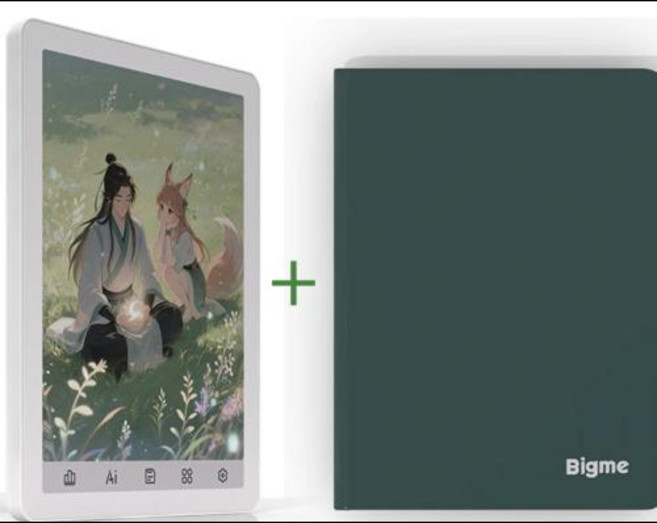 이북리더기 전자책 빅미 6인치 B6 컬러 전자잉크 리더 300PPI 4GB64GB 안드로이드14 구글 플레이 시스템 탑재 태블릿, 2)하얀색