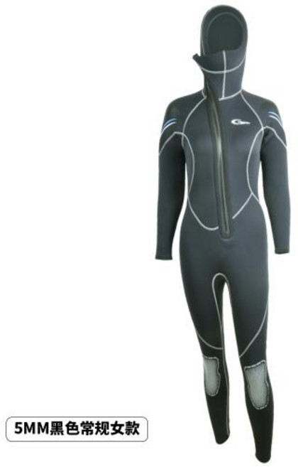 남여 래시가드 올인원 5mm 전문장비 방한 잠수복, 5mm 여성용, 5mm 여성용