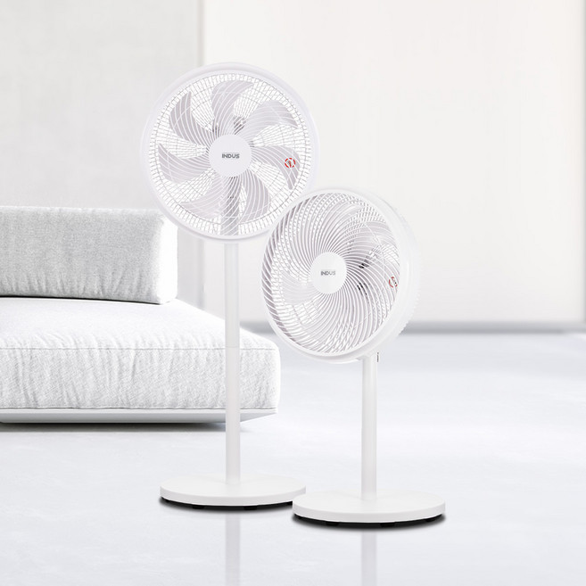 홍진테크 2IN1 서큘레이터형 키높이 스탠드 선풍기 가정용 거실 사무실 업소용SF-450, SF-450