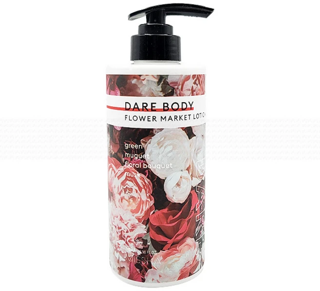 미샤 데어 바디로션 플라워마켓, 500ml, 4개 - 쿠팡