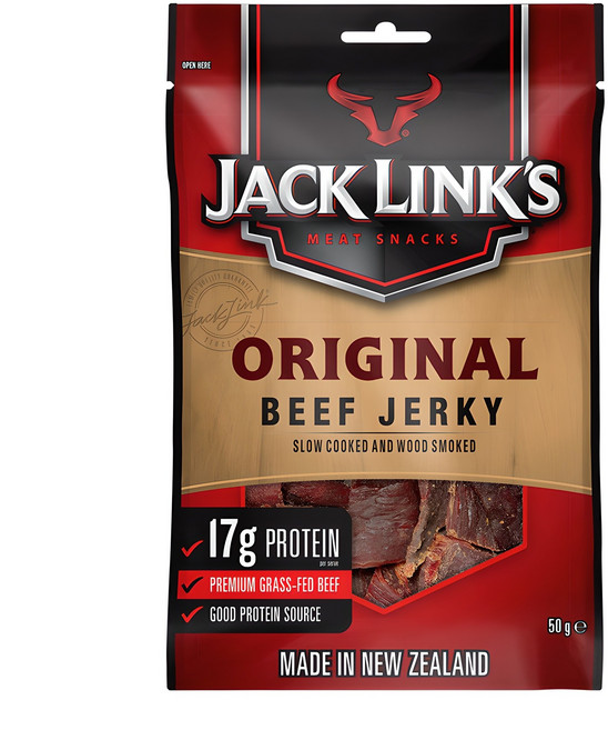 잭링크스 비프 져키 오리지널 육포, 50g, 1개