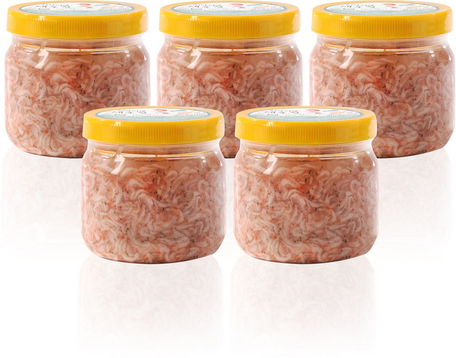 [신안새우젓 특판] 국내산 100% 국내산 천일염 100%, 5개, 500g