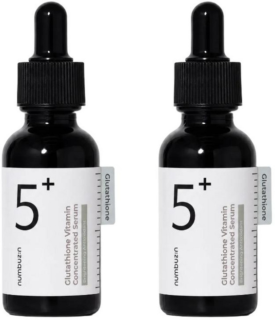 넘버즈인 5번 글루타치온C 흔적 앰플(30ml+30ml) 60ml 비타민 세럼, 2개