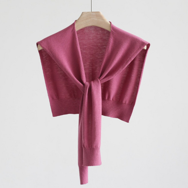 에르센 부드럽고 촘촘한 어깨숄 니트 가디건 숄망또 어깨 망토