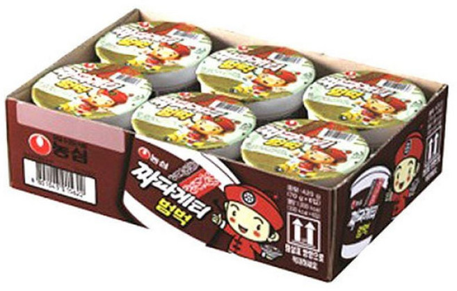 농심 짜파게티범벅 소컵 (6개입) 1(PC) 5649ea