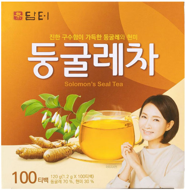 담터 둥굴레차, 1.2g, 100개입, 1개