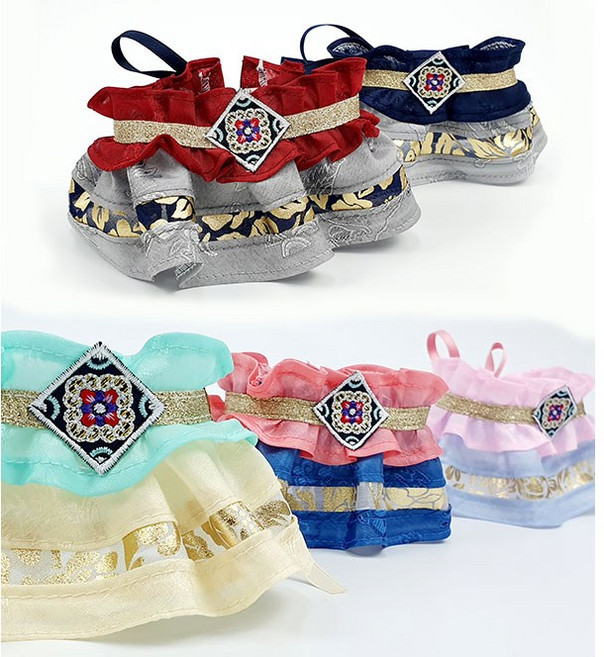 레드펫 한복케이프, 쑥쑥민트, 쑥쑥이(민트), 1개