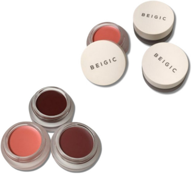 (정품) BEIGIC 립 앤 치크 밤, 1개, 03.롱블랙