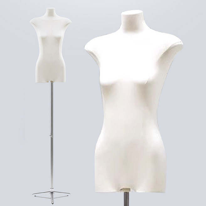 마직원단 여자 상반신 옷가게 매장 마네킹, AH2, 삼각골드, 1개