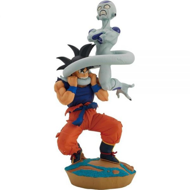Ichibansho Figure - 드래곤볼 Z - 손오공 vs 프리자(드래곤 역사) 반다이 스피릿 수집용 조각상, Ichibansho Figure - 드래곤볼 Z - 손