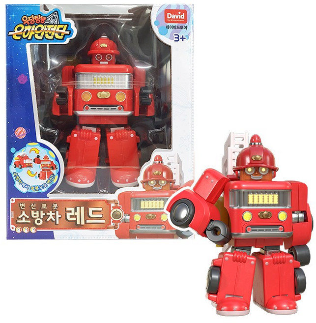 은하안전단 변신로봇 소방차 레드, 1개