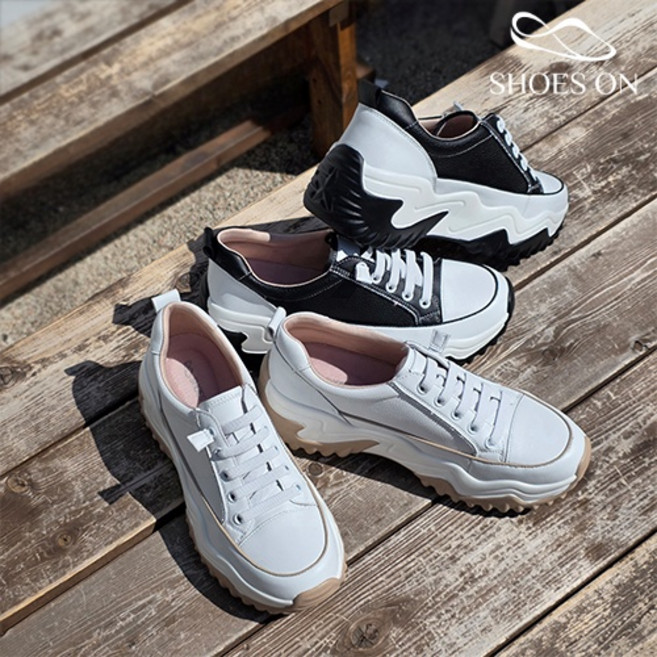 슈즈온 웨이 키높이 어글리 플랫폼 스니커즈 6cm