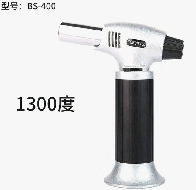레슬레 충전식 주방용 토치 Rsle Torch, F. x1300 용접건고온 용접건  가스 2병, 1개
