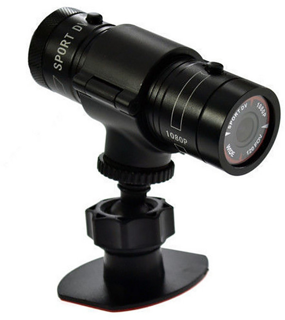 F9 M500 소형/방수 오토바이 블랙박스 풀HD 1080p (헬멧장착가능)