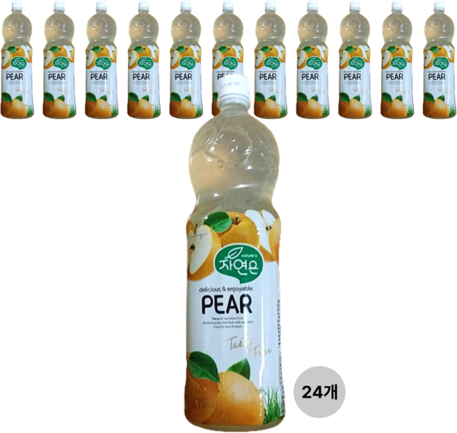 트랜드픽 웅진 자연은 배주스 1.5리터 24병, 1.5L, 24개