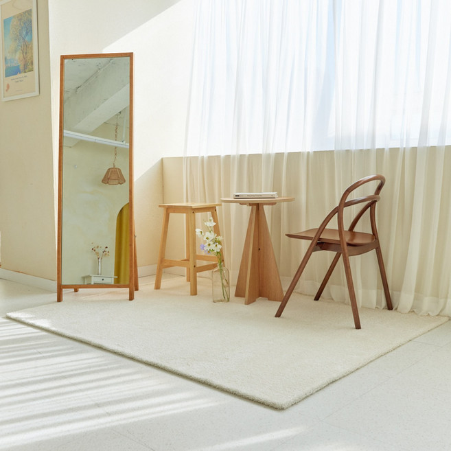 먼지없는 워셔블 장모 온감 러그 대형 거실 사계절 카페트