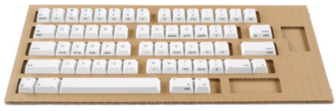 PFU 해피해킹 프로페셔널 전용 영어배열 키캡세트 스노우, HHKB, 키캡