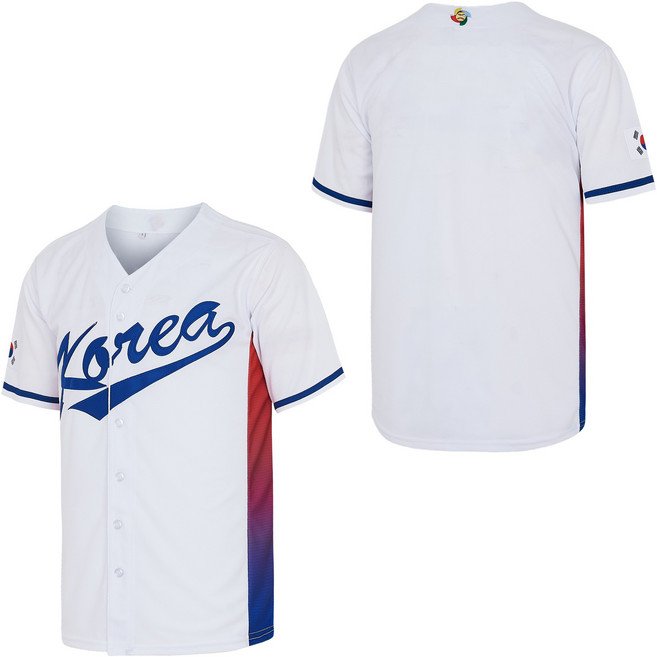 WASSUP 야구복 야구점퍼 축구팬복 운동복 자수 트레이닝복 국가대표팀 야구복