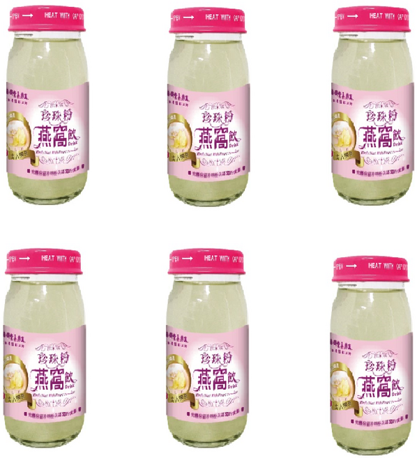 華齊堂 珍珠粉燕窩飲, 24個, 60ml