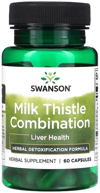 몸관리하세요 겨울입니다 Swanson 밀크시슬 콤비네이션 캡슐 60정 특별관리진행, 1 - 쿠팡