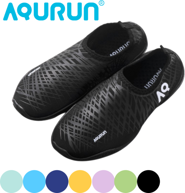 (매장정품) 아쿠런 아쿠아슈즈 남여공용 물놀이 신발 워터슈즈 커플 바닷가 슈즈 수영장 워터파크