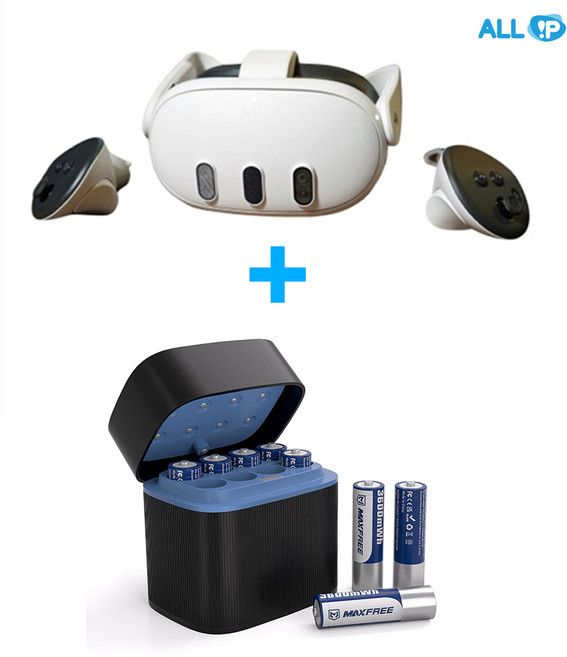 메타퀘스트3 512GB, 1개, maxfree 콤보건전지