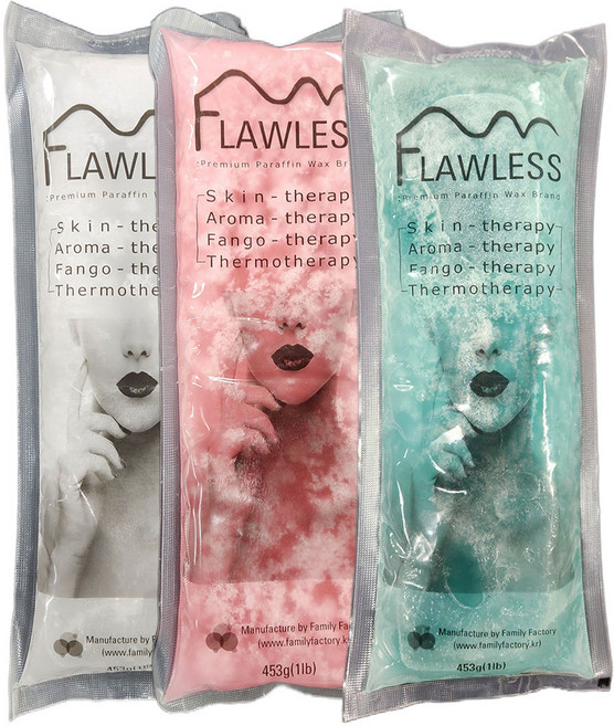 플로리스 파라핀 왁스 손 치료 마사지 1박스, 6세트, 피치(분홍)