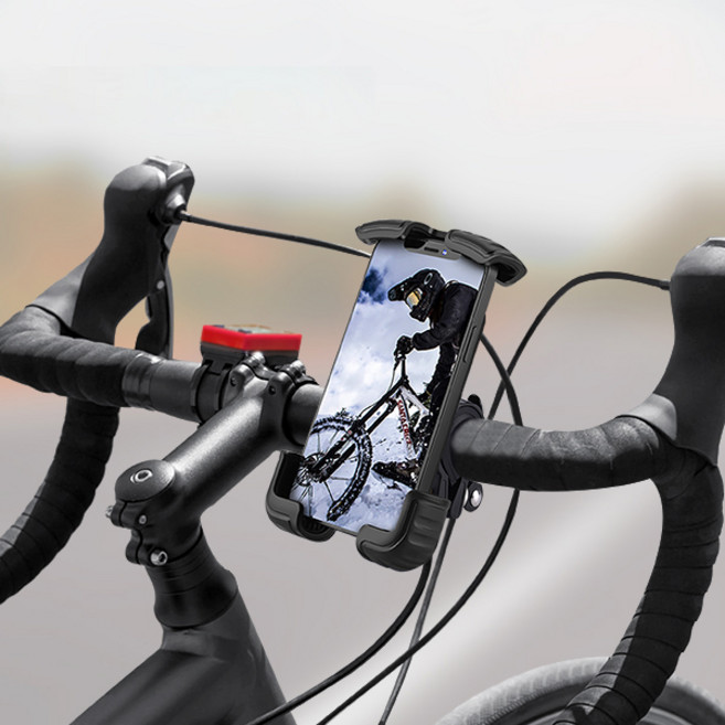 자전거 오토바이 핸드폰 거치대 원터치 1초 탈착 거치대 STEELIE-F2, 자전거 거치대 STEELIE-F2, 1개